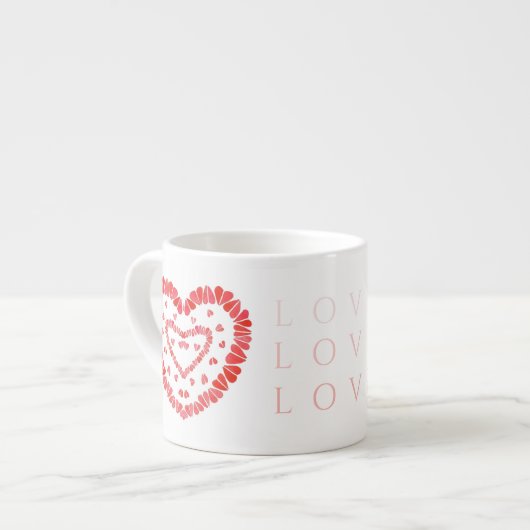 LOVE Espresso Cup Espresso Kop (Voorkant links)