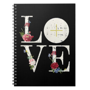Love Eucharist First Heilige Communistische Christ Notitieboek