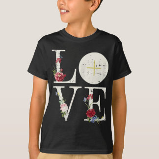 Love Eucharist First Heilige Communistische Christ T-shirt