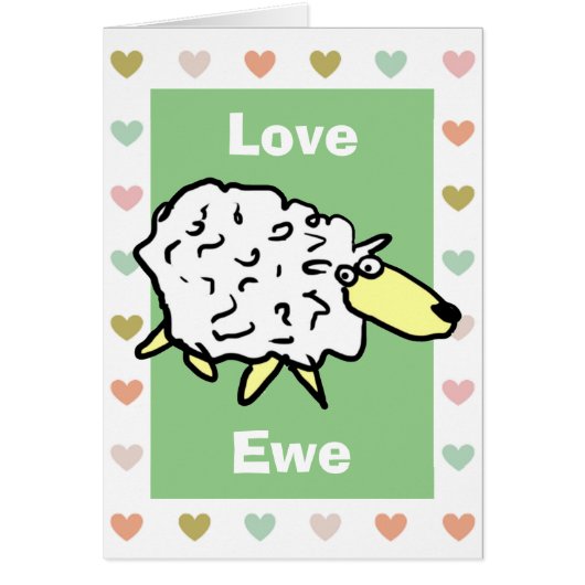 Love Ewe Pun (Devant)