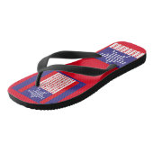 LOVE EXPERIMENTAL USA FLAG STARS BY MASANSER TEENSLIPPERS (Schuin)