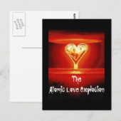 Love Explosion briefkaart (Voorkant / Achterkant)