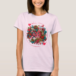 Love Explosion valentine day T-shirt