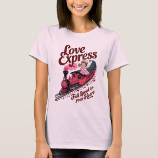Love Express Valentijnskaarten T-shirt