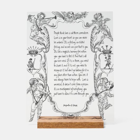 Love Expression Line Art Victorian Simple (Recto)