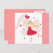Love fairy - Carte postale (Devant / Derrière)