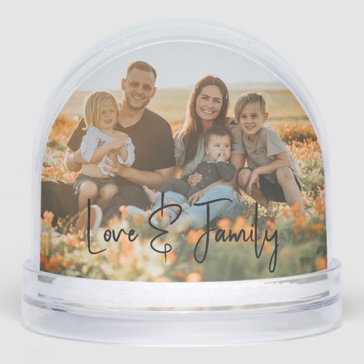 Love & Family Simple Modern Photo Template Custom (Avant)
