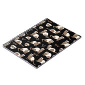 Love Ferretten - Black Notitieboek (Linkerzijde)