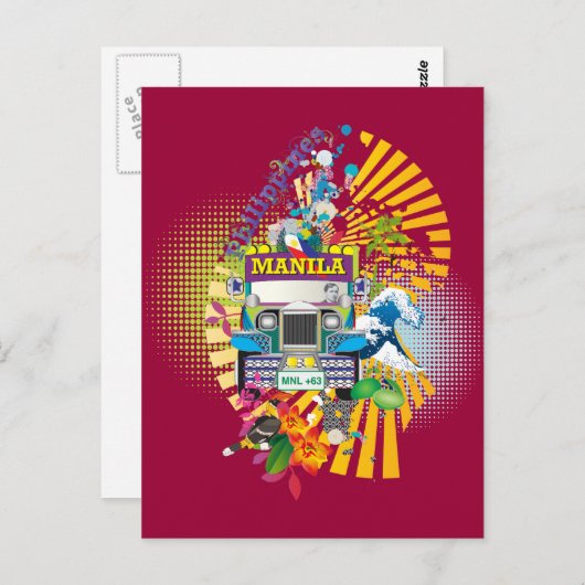 Love Filippijnen Briefkaart (Voorkant / Achterkant)