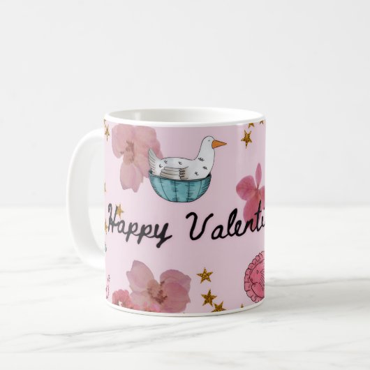 Love-Filled Valentine Coffee Mug (Devant gauche)