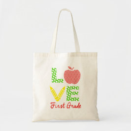 Love First Grade Tote Bag