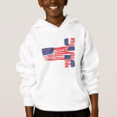 LOVE FLAG USA/EEUU TEXT BRUSH STROKE BY MASANSER P (Devant)