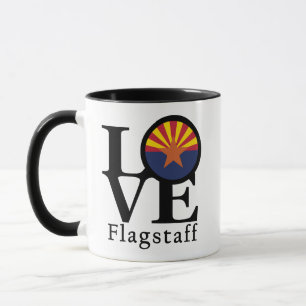 LOVE Flagstaff Aizona 11oz Mok