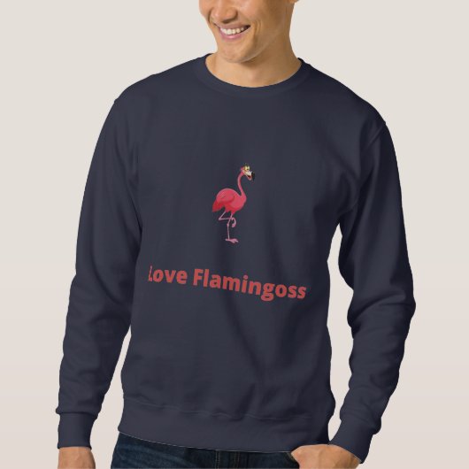 Love Flamingoss - Flamingos Trui (Voorkant)