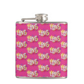LOVE Flask Heupfles (Voorkant)