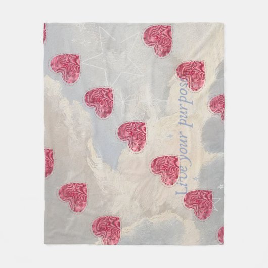 Love Fleece Blanket Deken (Voorkant)