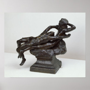 Love Fleeing, 1881 Poster