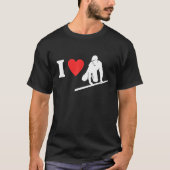 Love Floor Concrete Bouwer Vakman Love Screed T-shirt (Voorkant)
