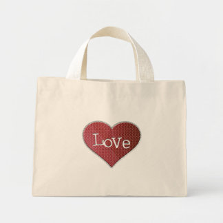 Love Floral Bag Mini Tote Bag
