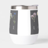 LOVE Floral – Impression botanique romantique (Gauche)