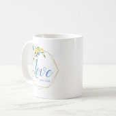 Love Floral Koffiemok (Voorkant links)