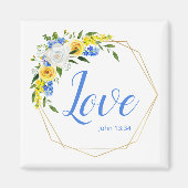 Love Floral Magneet (Voorkant)