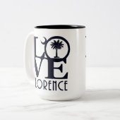 LOVE Florence SC 15oz Café Mug (Devant gauche)