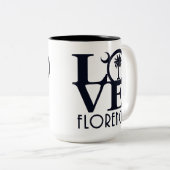 LOVE Florence SC 15oz Café Mug (Devant droit)