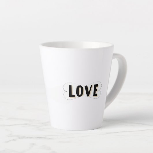 Love Flow Latte Mok (Rechterhoek)