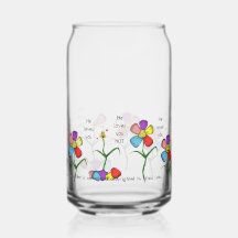 Love Flower Bee Drinkware Set