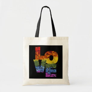 LOVE Flowers Tote Bag