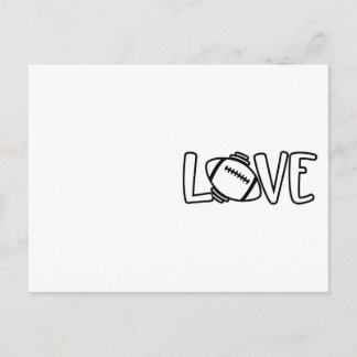 Love Football Coaches Briefkaart