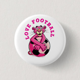 Love football T-Shirt Baby Bodysuit Ronde Button 3,2 Cm