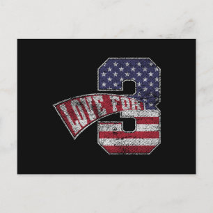 Love for 3  Grungy Version Briefkaart