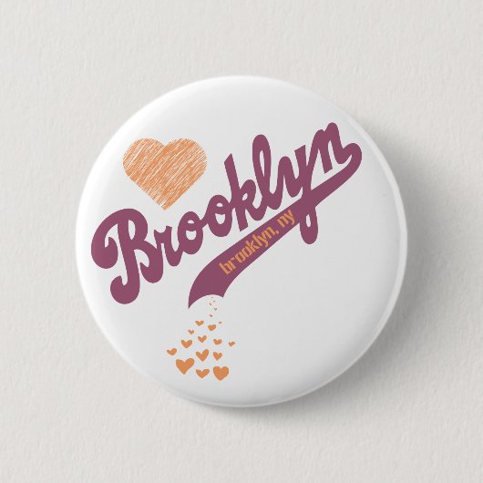Love for Brooklyn Button (Voorkant)