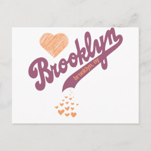 Love For Brooklyn Carte Postale