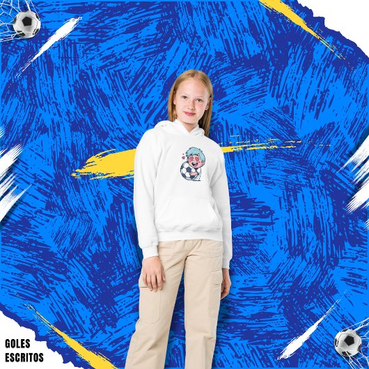 Love for soccer kawaii anime design