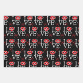 Love For Valentine's Day  Inpakpapier Vel (Voorkant 3)