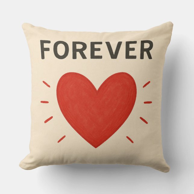 Love Forever Coussin (Recto)