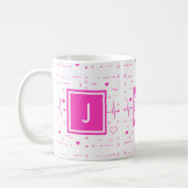 Love forever Customize it with your initials Koffiemok (Links)