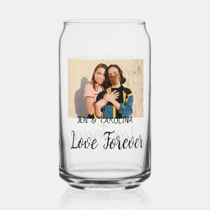 Love Forever LGbtq couple fierté ajouter nom photo