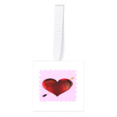Love Forever Stamp Cube Ornament (Voorkant)