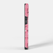 Love Forever - Valentijnsdag Typografie Pattern iPhone Hoesje (Rechterkant)