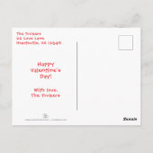 LOVE Foto Collage Valentijn Briefkaart (Achterkant)