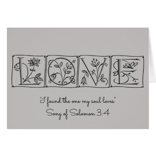 Love~Found celui mon âme Loves~Scripture~Wedding (Devant Horizontal)