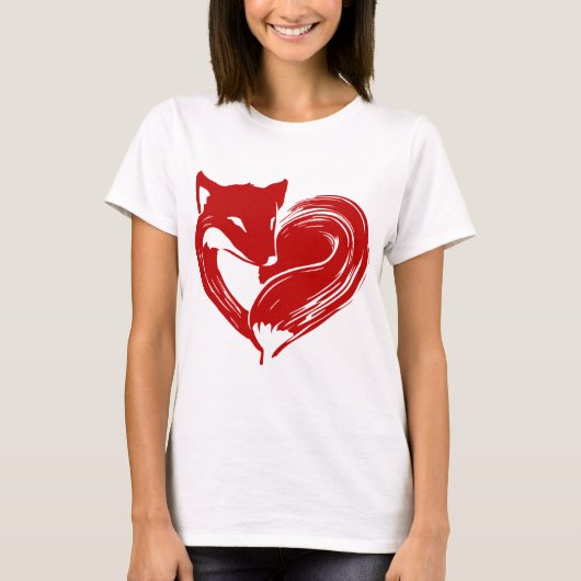 Love Foxes Shirt (Voorkant)