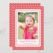 Love Frame Valentine's day carte photo (Devant / Derrière)