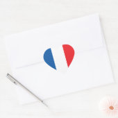 Love France Drapeau, Autocollant de couleurs franç (Enveloppe)