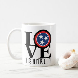 LOVE Franklin Tennessee 11oz Koffiemok