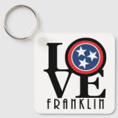 LOVE Franklin Tennessee Sleutelhanger (Voorkant)
